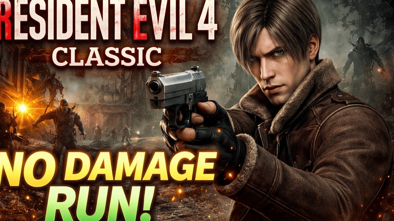 Resident Evil 4 No Damage, Kill ALL Enemies