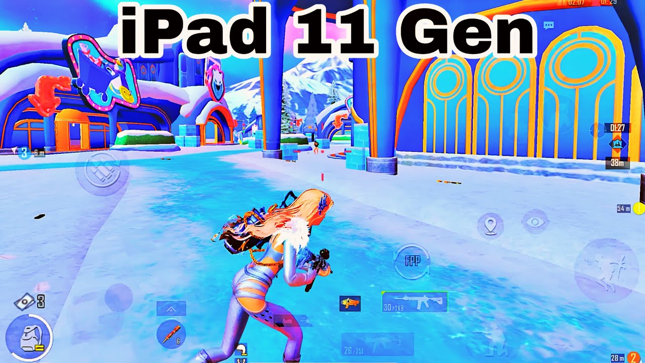 iPad 11 A16 HANDCAM PUBG in 2025 🔥/Smooth+Extreme Livik Gameplay 😍Pubg Test in 2025