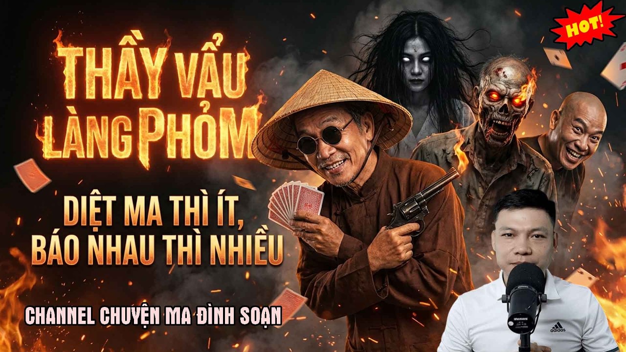 CHUYỆN MA CÓ THẬT 2026 :Thầy Vẩu Làng Phỏm Diệt Ma Thì Ít Báo Nhau Thì Nhiều | GIỌNG KỂ ĐÌNH SOẠN