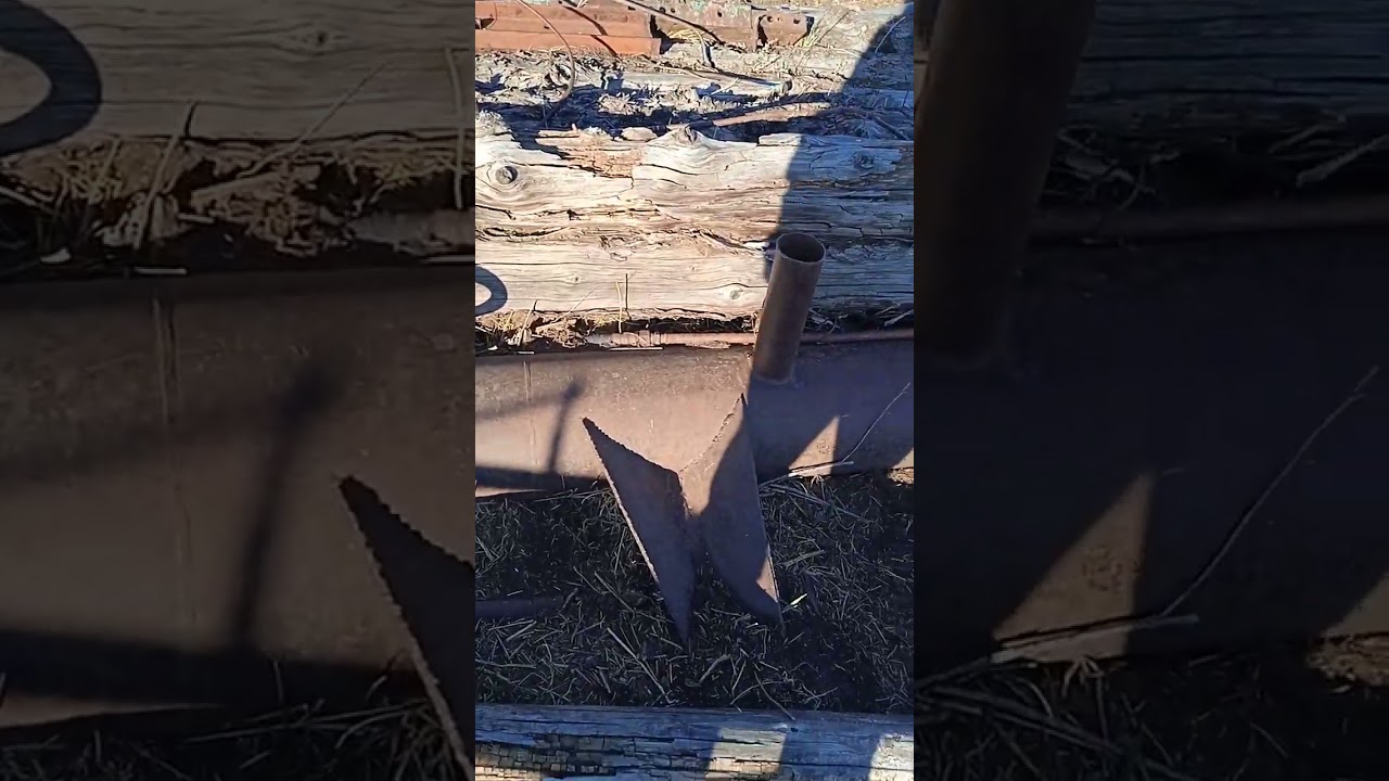 Самодельный стогавоз.