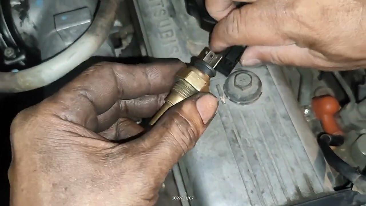 4d56 engine .how to test heater plug .