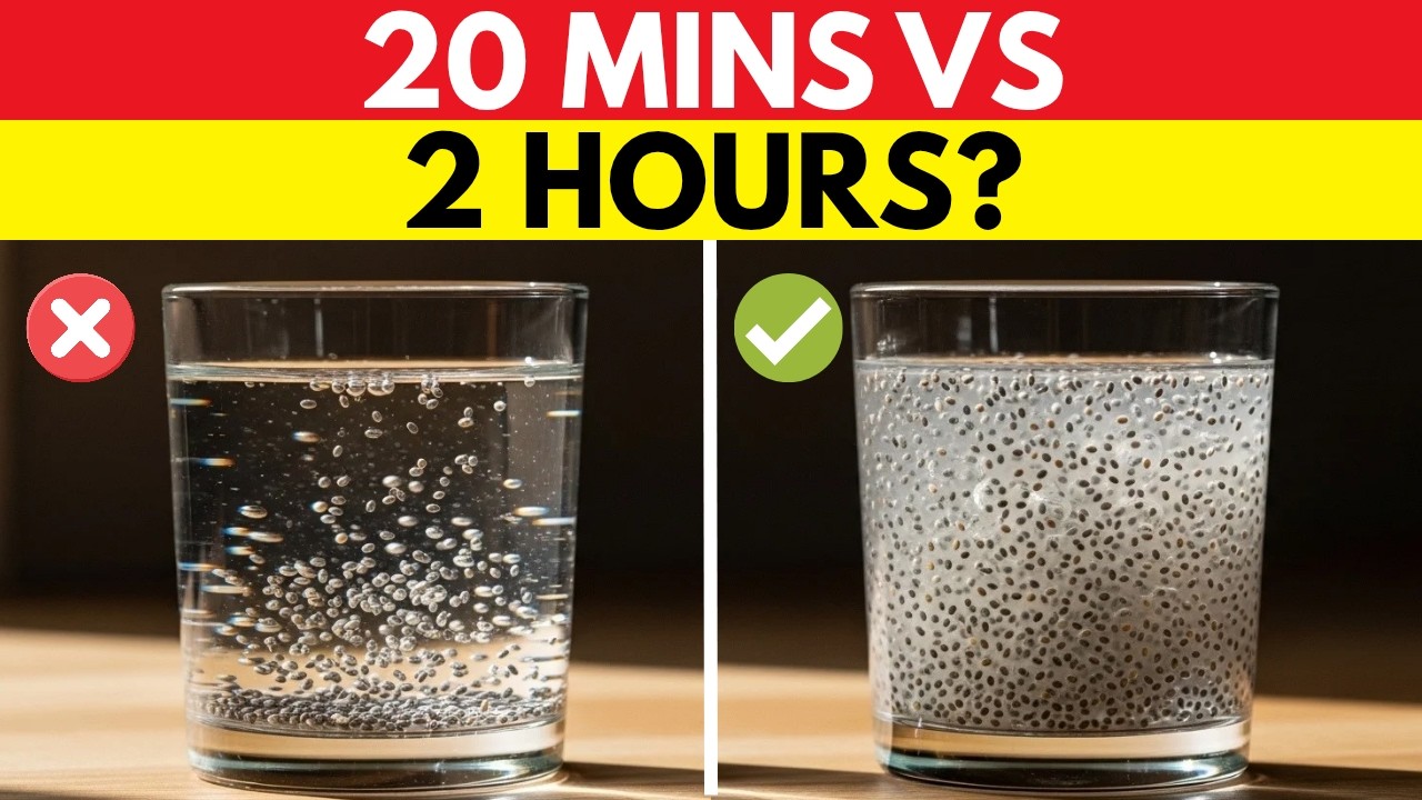The Correct Soaking Time of CHIA SEEDS Explained by Science!