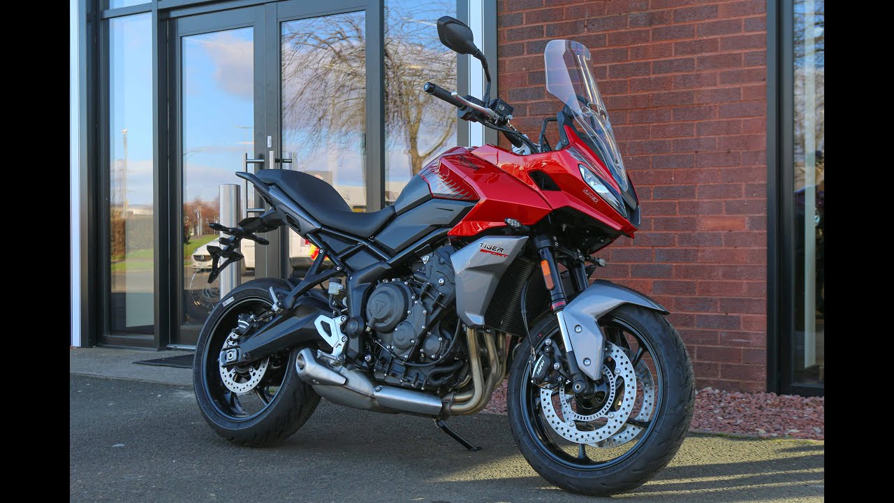 2023 Triumph Tiger Sport 660 in Korosi Red and Graphite