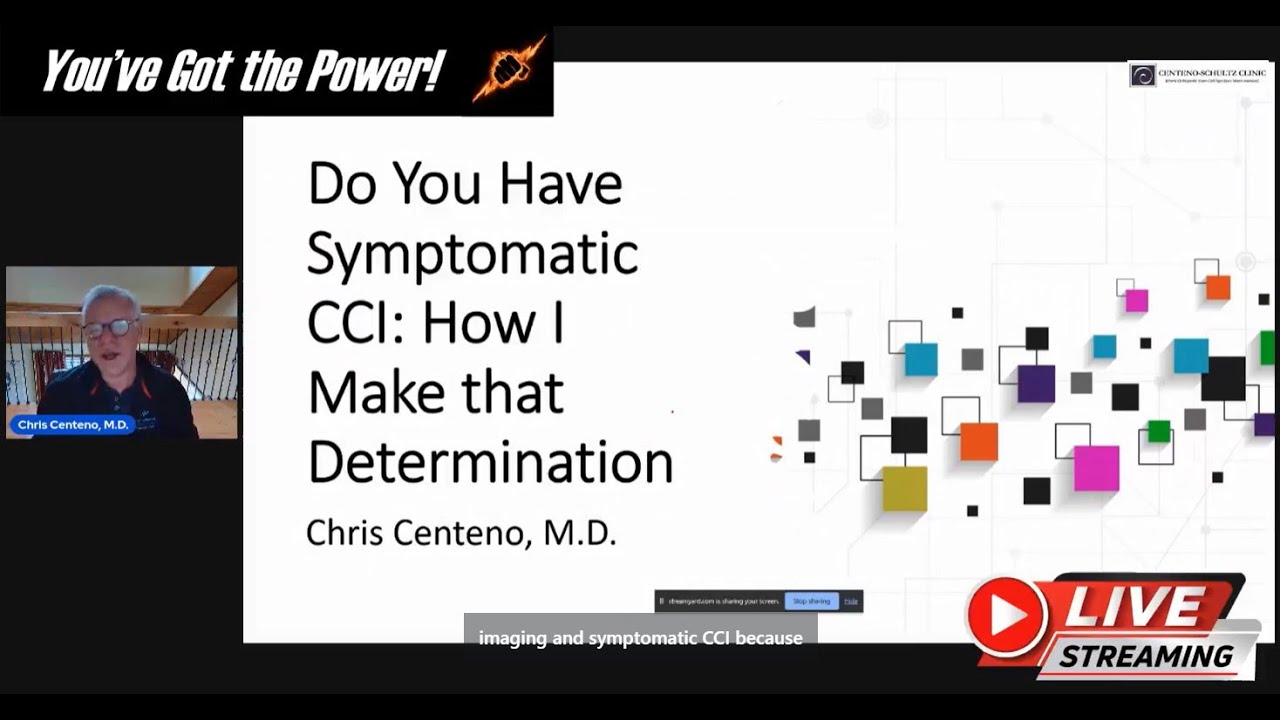 Do You Have Symptomatic CCI: How I Make that Determination