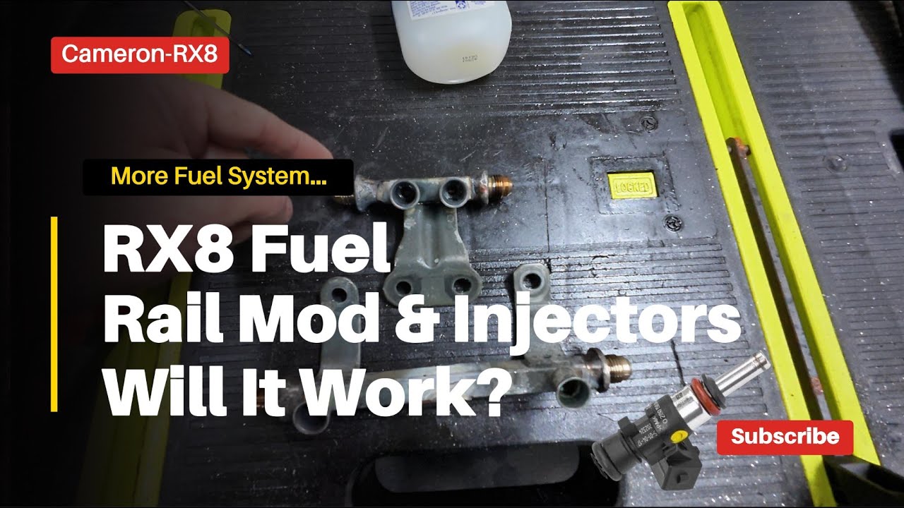 I modified my fuel rails in my RX8 & Removed my OMP