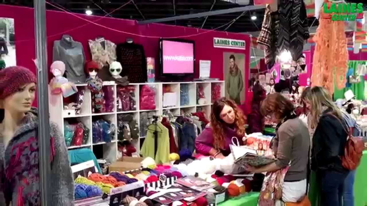 Laines Center à Marseille au Salon des Loisirs Créatifs.