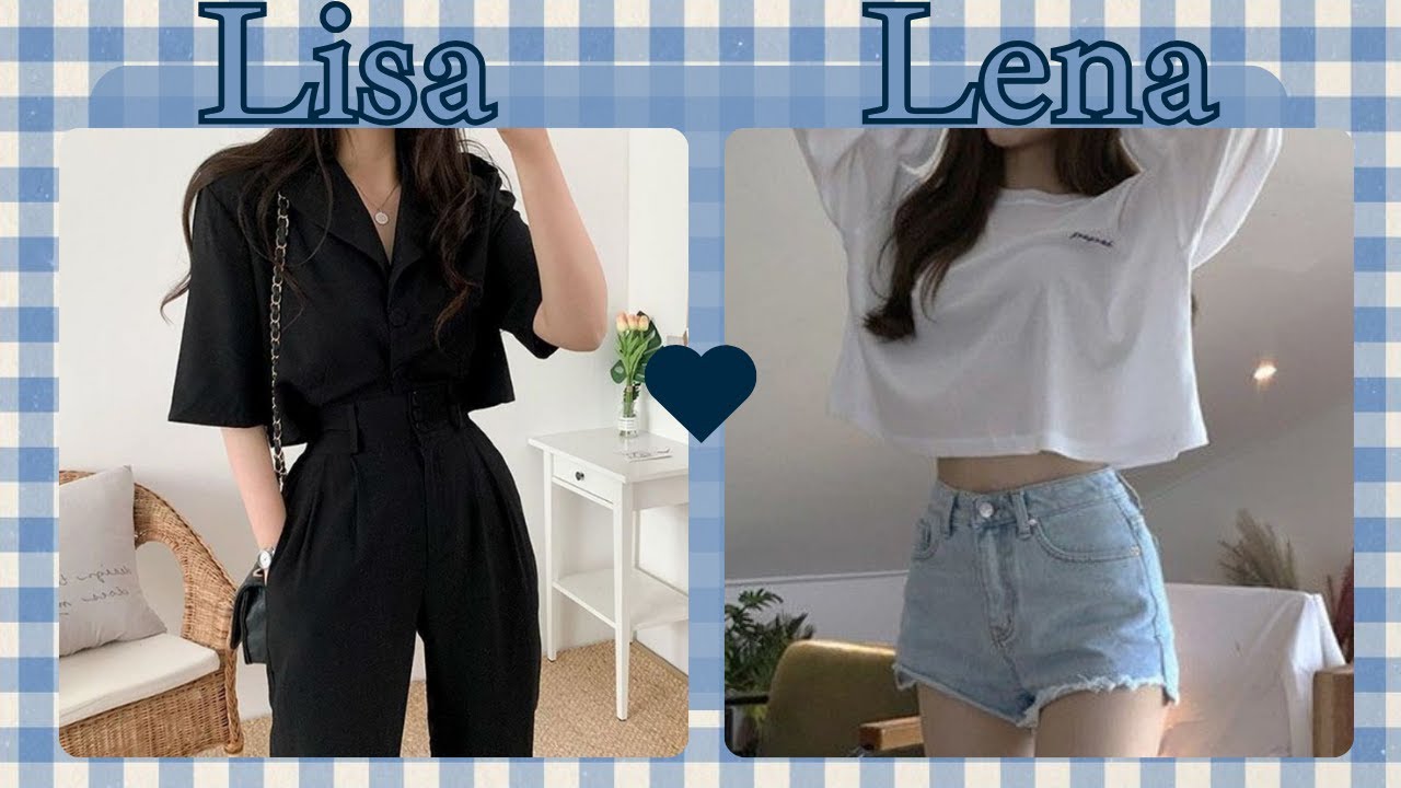 Lisa Or Lena | Tomboy vs Soft Girl Edition #ashley #softgirl #tomboy #lisa #lena #lisaandlena