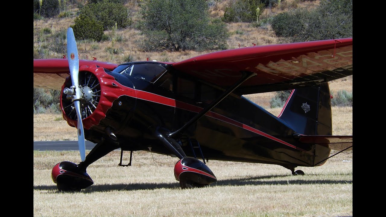Flight in 1937 Stinson Reliant 