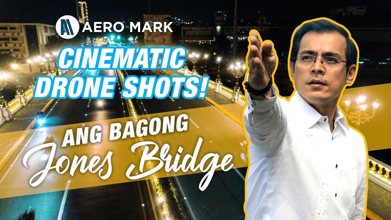 Ang Bagong JONES BRIDGE Drone tour (4k Drone Footage)