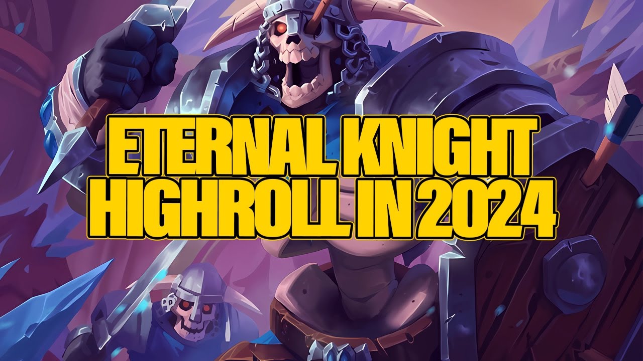 The Most You Can Highroll an Eternal Knight Build | Dogdog Hearthstone Battlegrounds