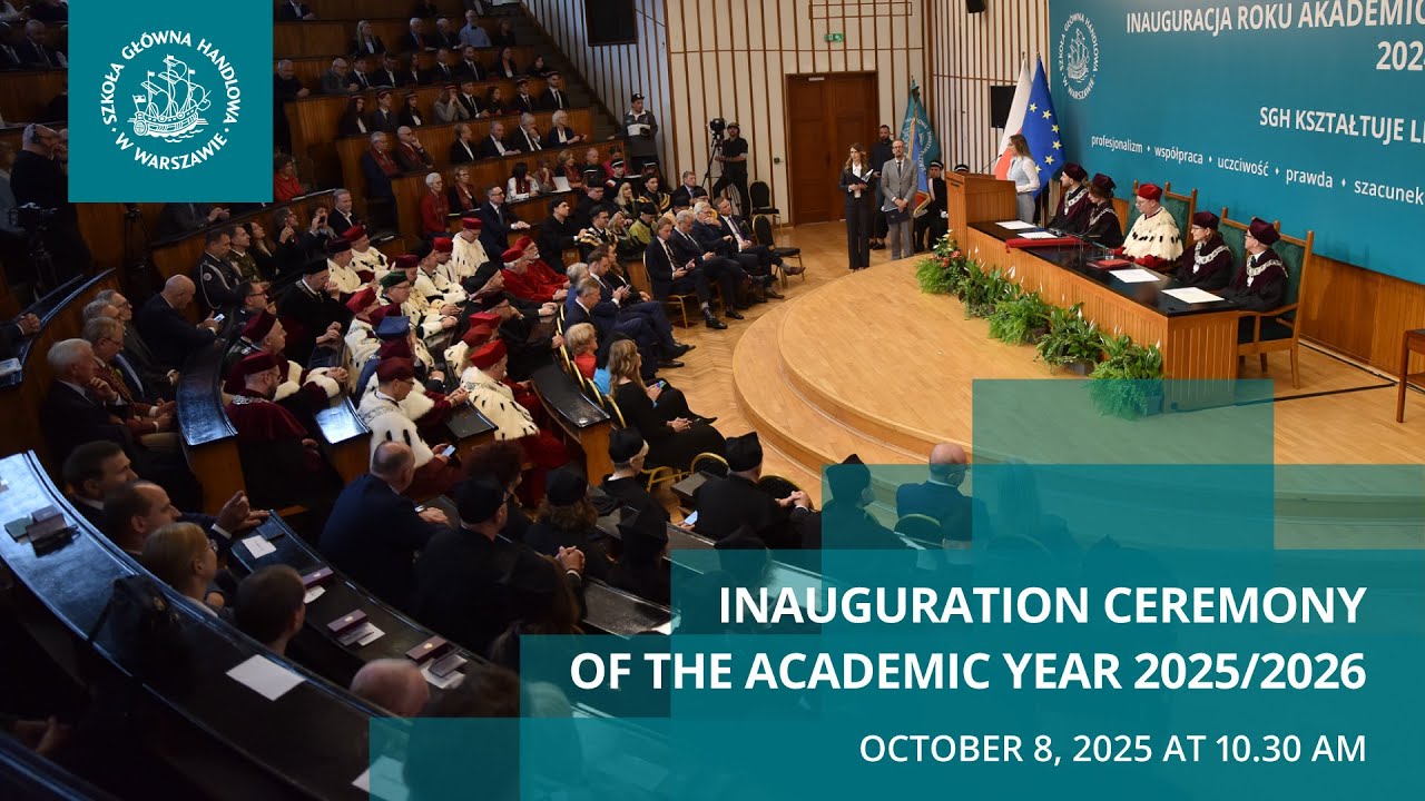 Inauguration of the academic year 2025/2026