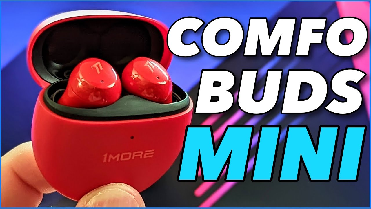 Tiny but MIGHTY!!! 💪 1More ComfoBuds Mini (Red)