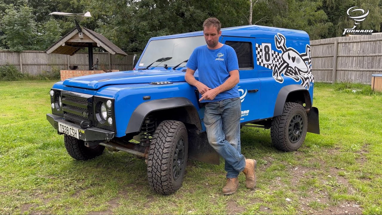 How I widened my landrover Defender axle without using offset wheels or wheel spacers?