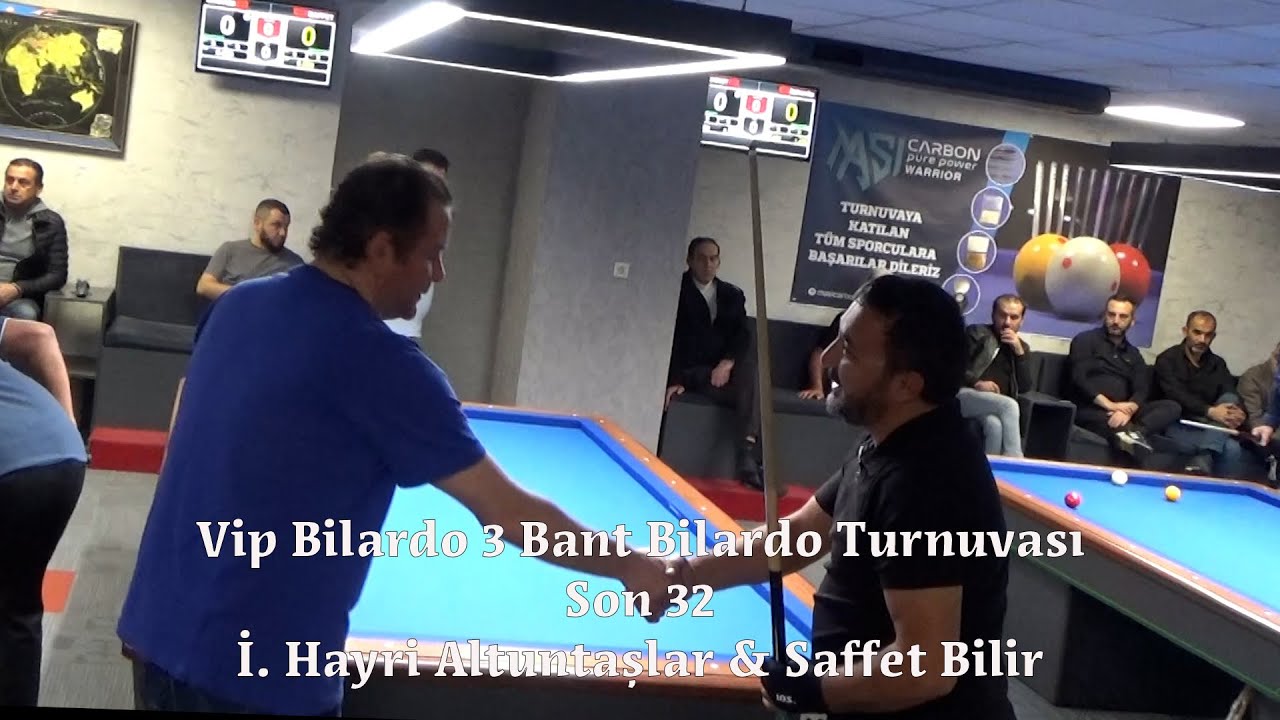 Saffet Bilir & İbrahim Hayri Altuntaşlar (Vip Clup Bilardo Turnuvası)