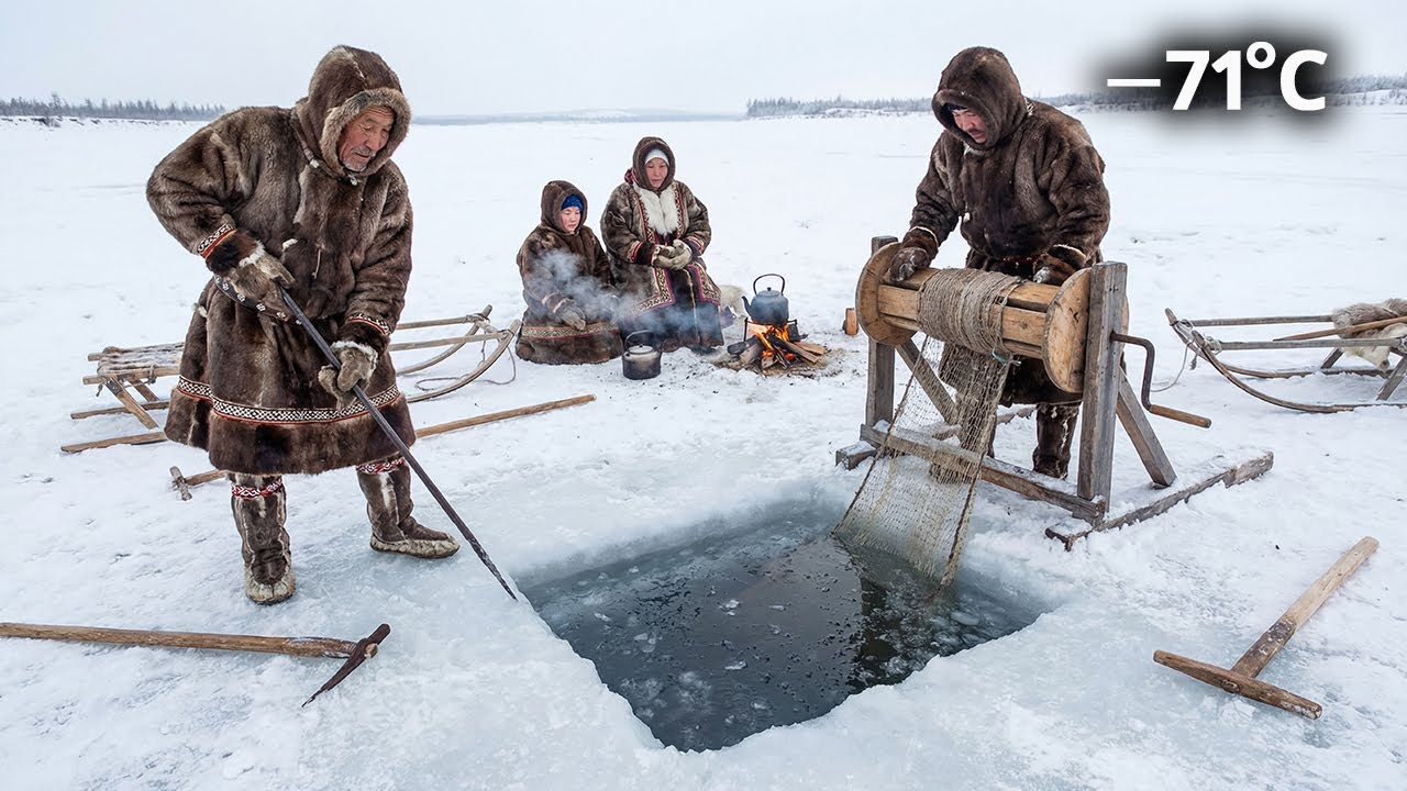 -71°C Survival: 5 Yakuts vs 2-Meter Ice to Save Their Winter