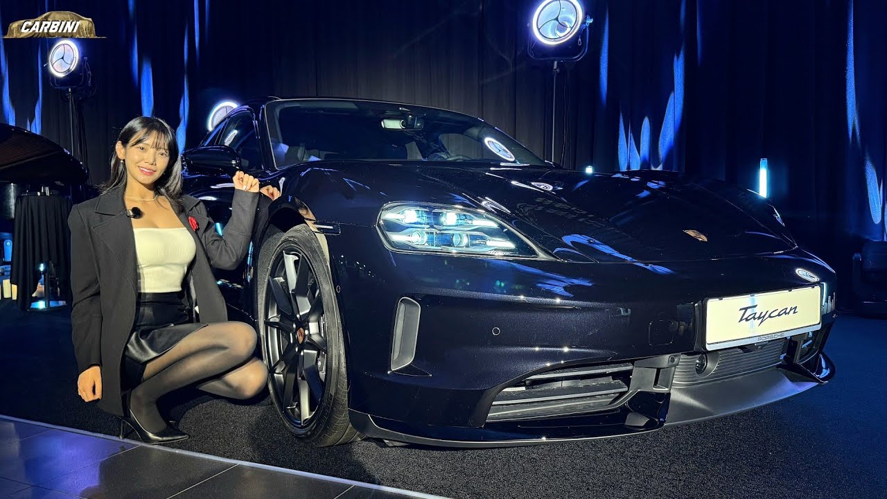 26년형 포르쉐 한정판 타이칸 블랙에디션 출시! 