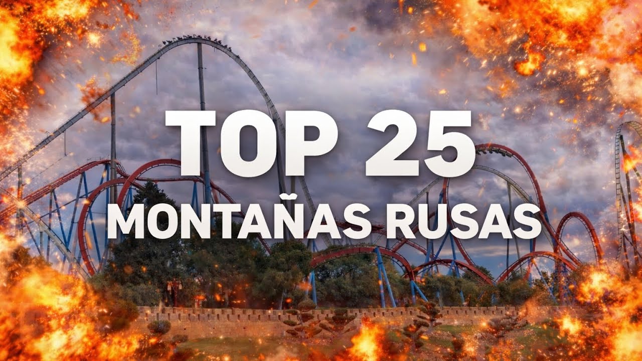 TOP 25 MONTAÑAS RUSAS QUE HE PROBADO