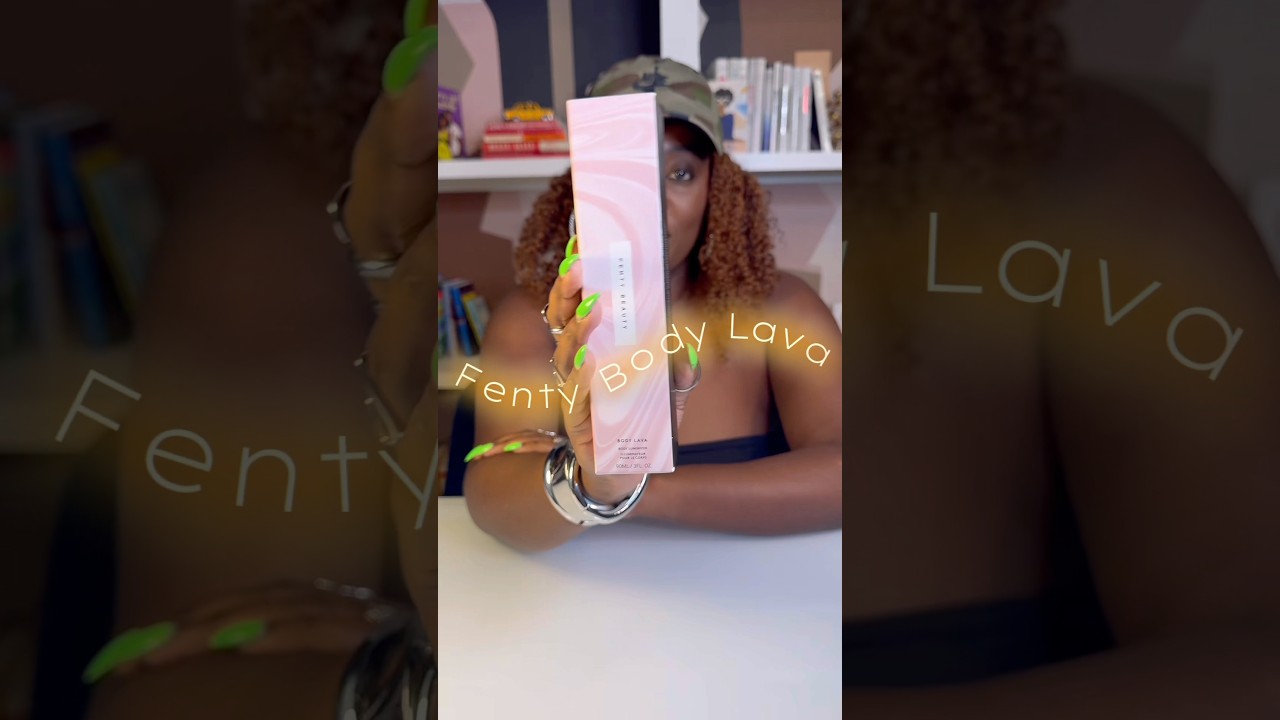 Fenty Beauty Body Lava Body Luminizer ✨ #beauty #fentybeauty #bodycare #glowingskin