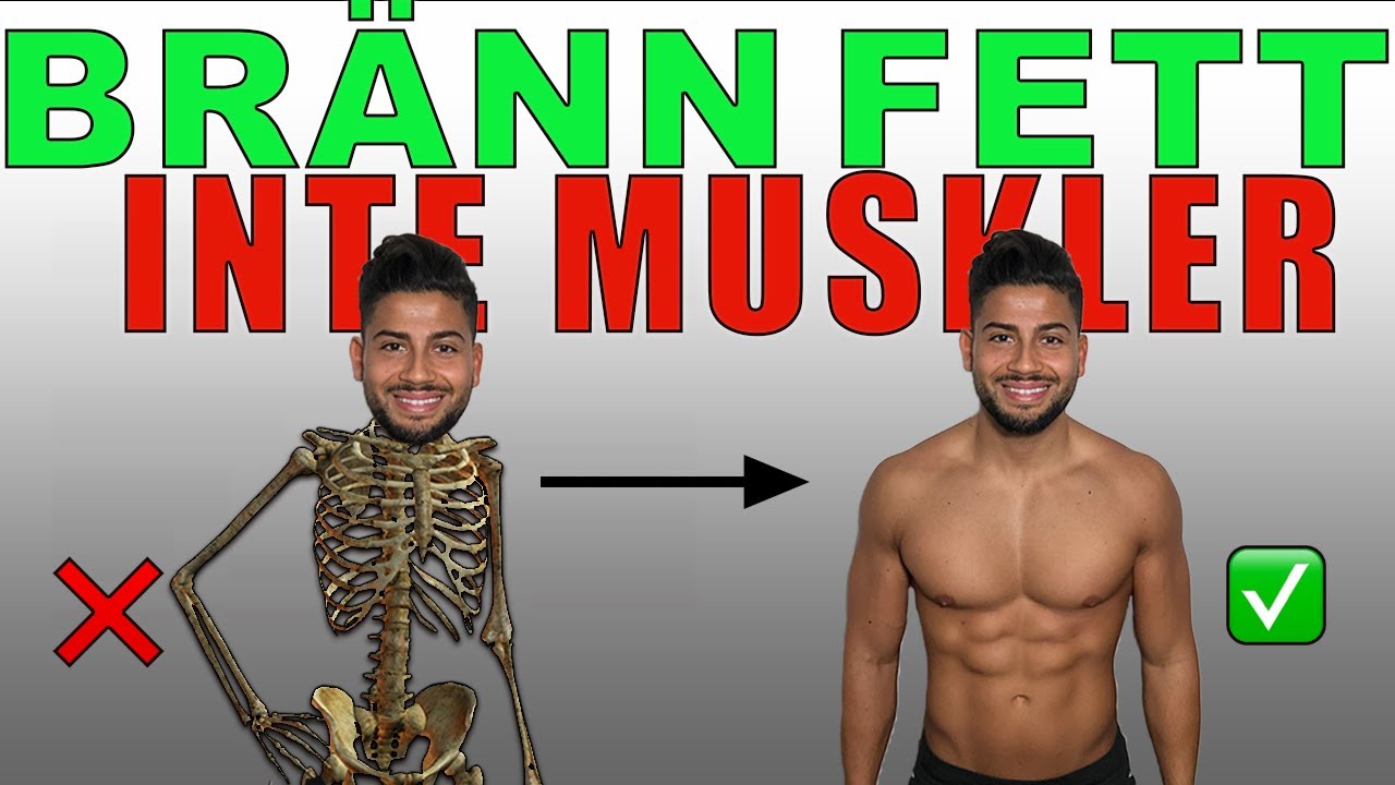 Hur du bränner BARA FETT och inte muskler (4 misstag du gör som förstör din fettförbränning)