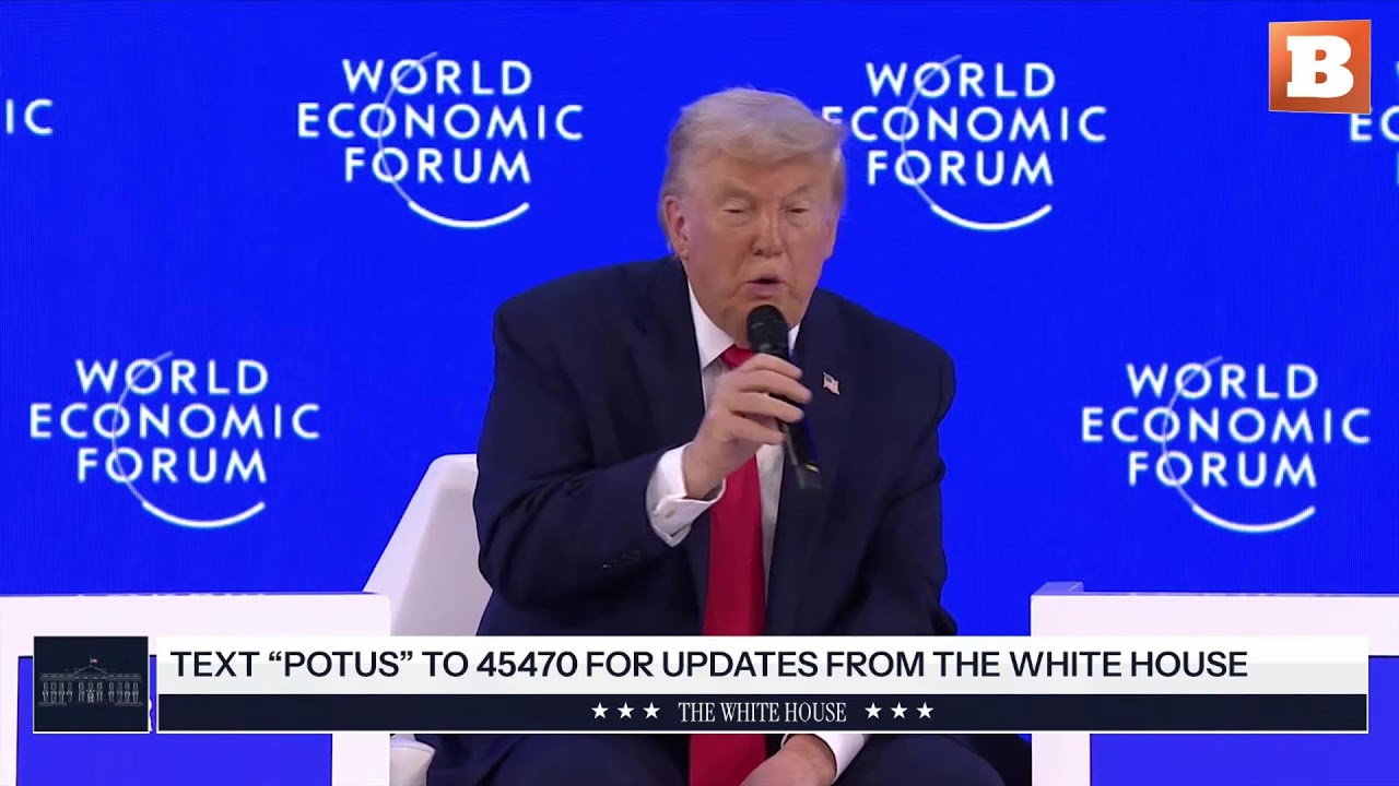 MOMENTS AGO: President Trump Delivers Remarks at the World Economic Forum in Switzerland...