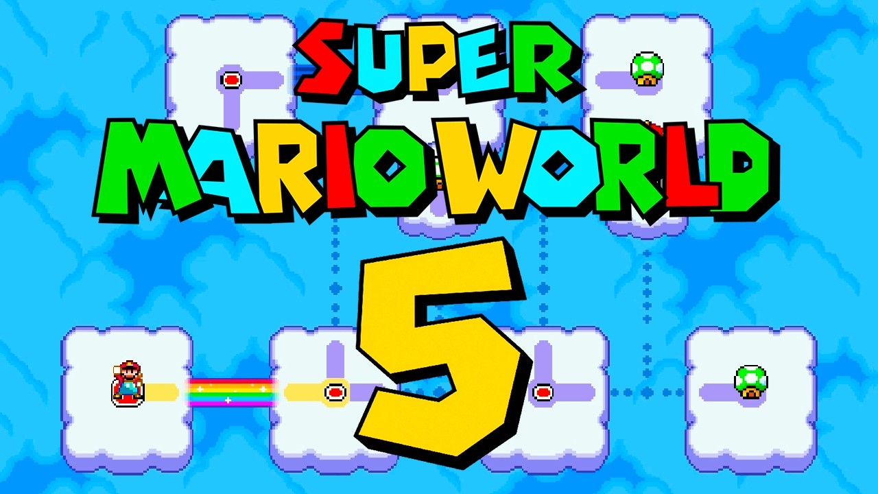 Super Mario World 5 FULL GAME Created in Super Mario Maker 2