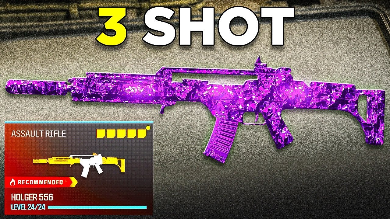 new *3 SHOT* HOLGER 556 CLASS is GODLY in MW3! (Best HOLGER 556 Class Setup) - Modern Warfare 3