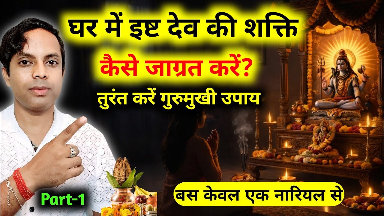 अपने घर में इष्ट देव की शक्ति कैसे जाग्रत करें? | उपाय करते ही शक्ति बात करेगी By Vikas Saini