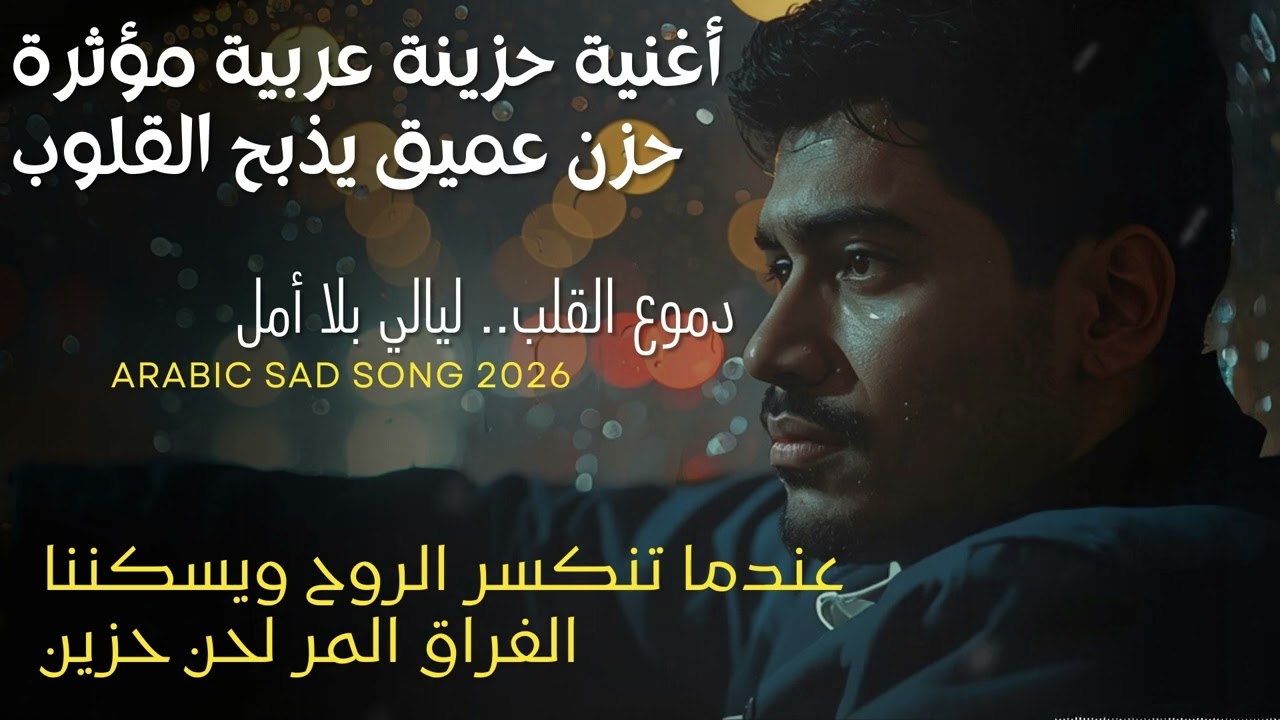 مؤلم لحن يمزق الفؤاد عندما تنكسر الروح ويسكننا الفراق المر لحن حزين… ليالي بلا أمل | Arabic Sad Song