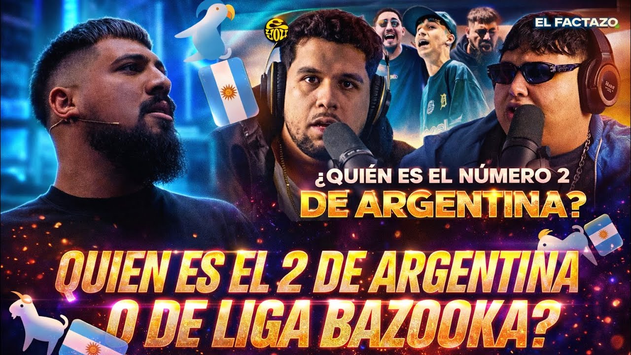 QUIEN ES EL TOP 2  DE ARGENTINA? O… DE LIGA BAZOOKA? X JONY BELTRAN & TESS LA / reacción BIG SOUL