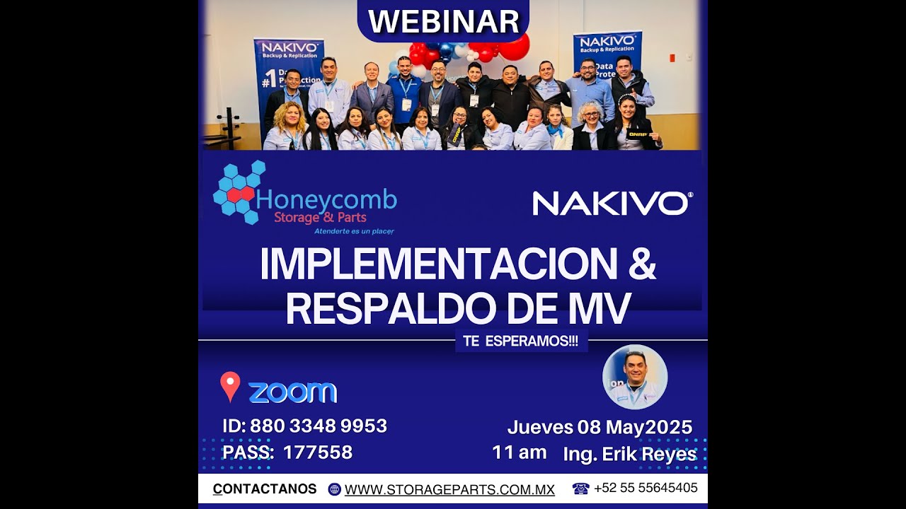 Implementación & Respaldo MV , NAKIVO