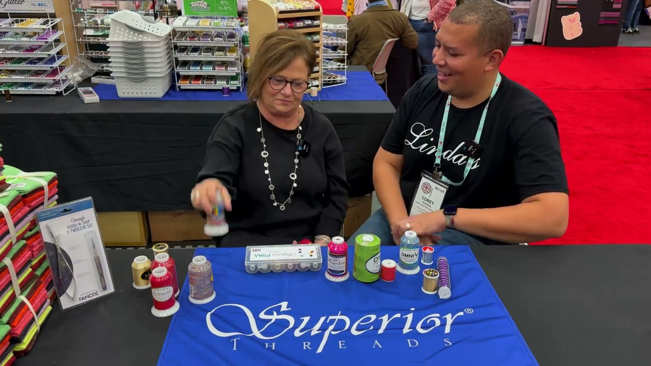 Threadology раскрыта: экспертная беседа с Микки из Superior Threads!