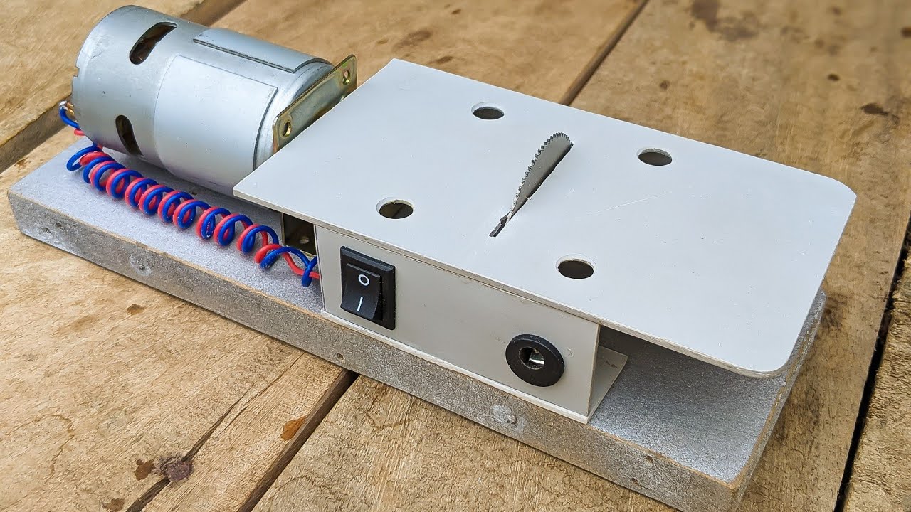 make cutting machine with DC motor at home | best pvc cutting machine | DIY cutter &lrm;@Inventor101