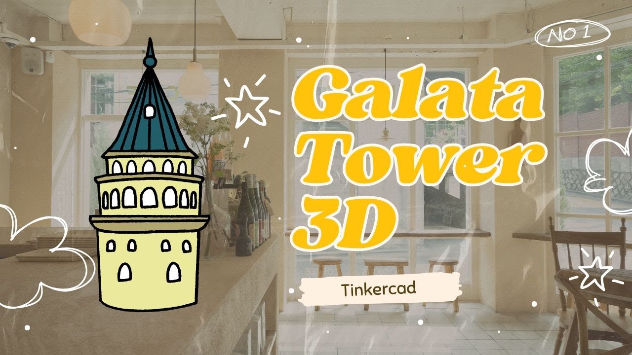 HOW TO MAKE GALATA TOWER? | TINKERCAD | 3D design