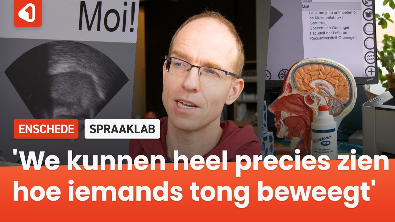 Twentse tongval in beeld: spraaklab in Enschede maakt dialect zichtbaar met sensoren en echo's