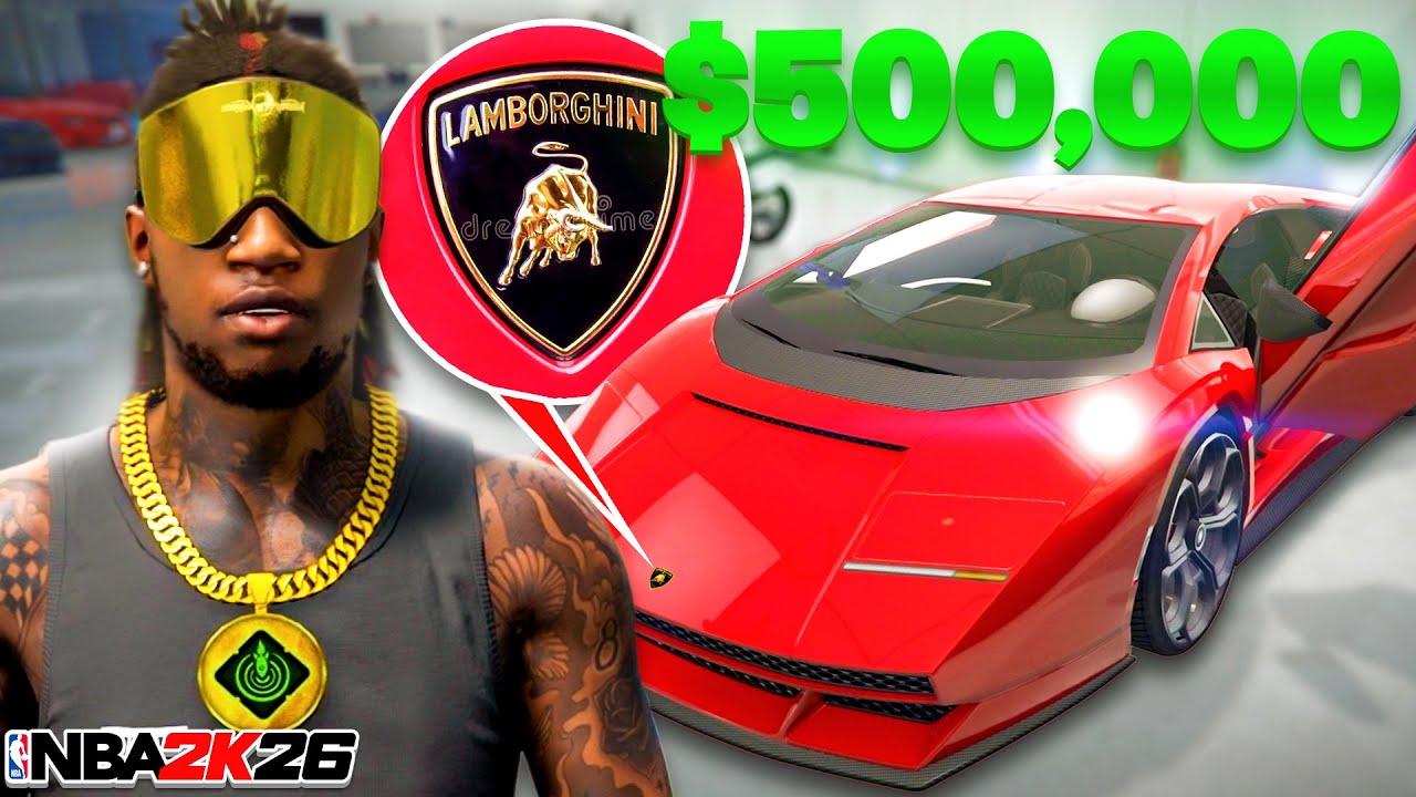 Я КУПИЛ НОВЫЙ LAMBORGHINI В МЕЖСЕЗОННОЕ ВРЕМЯ! - NBA 2K26 MyCAREER
