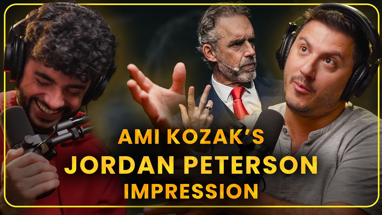 Ami Kozak's Jordan Peterson Impression is HILARIOUS & SPOT ON! 😂