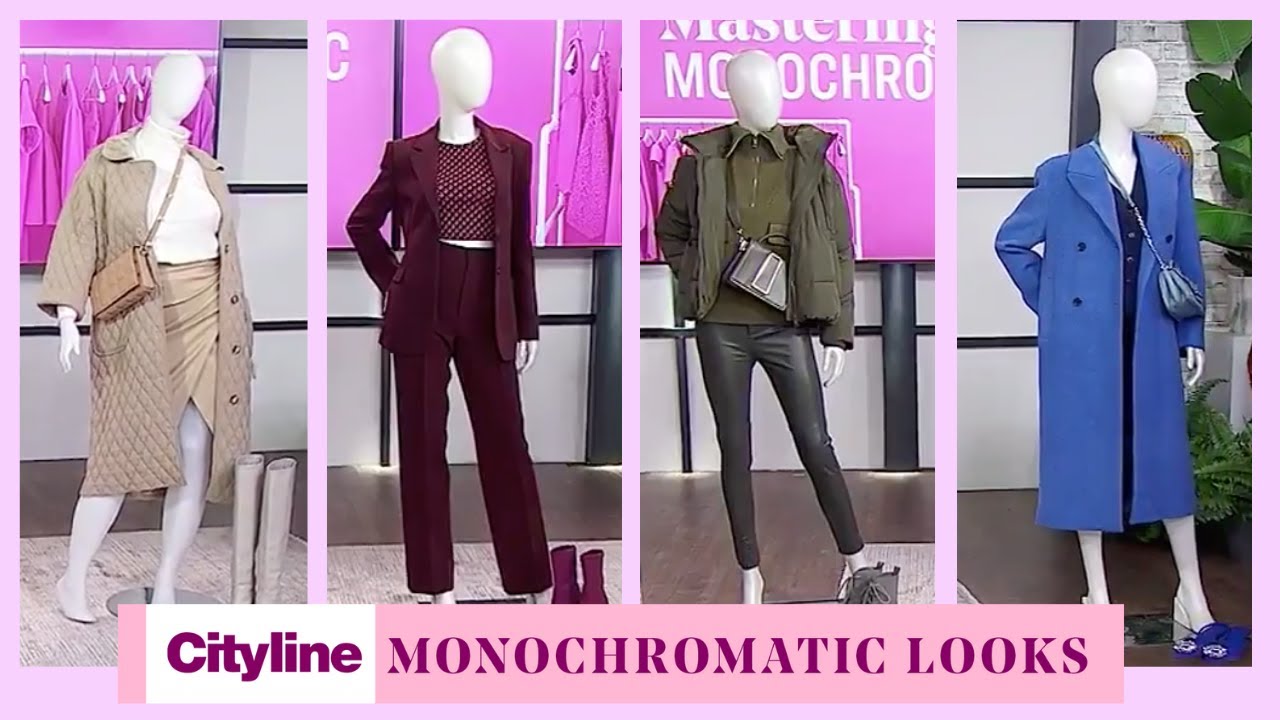 5 ways to confidently style a monochromatic look