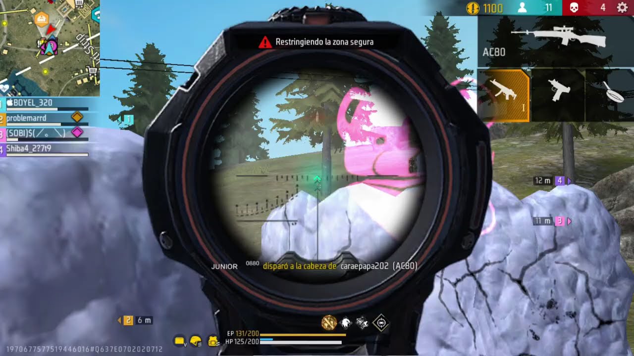 Jugando 4 vs 4 en el mapa jugué con las mejores eskin🆓🌀