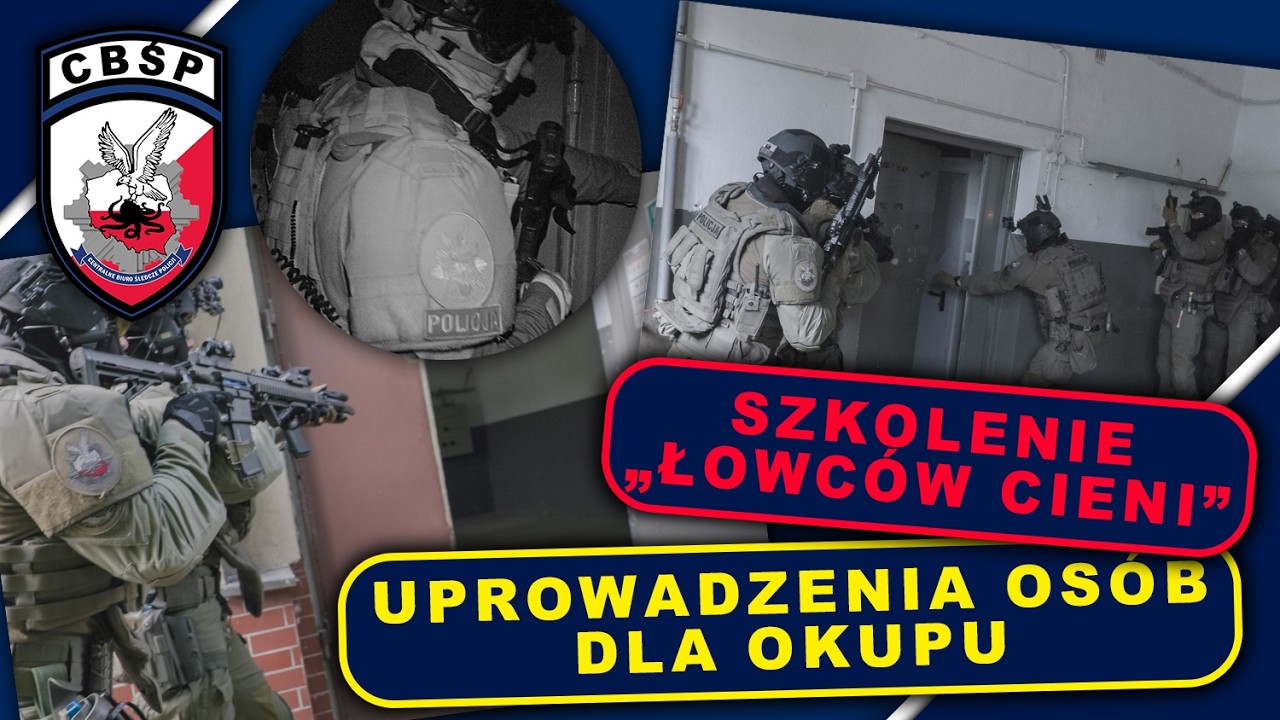 Szkolenie „łowców cieni” CBŚP dotyczące uprowadzeń osób dla okupu