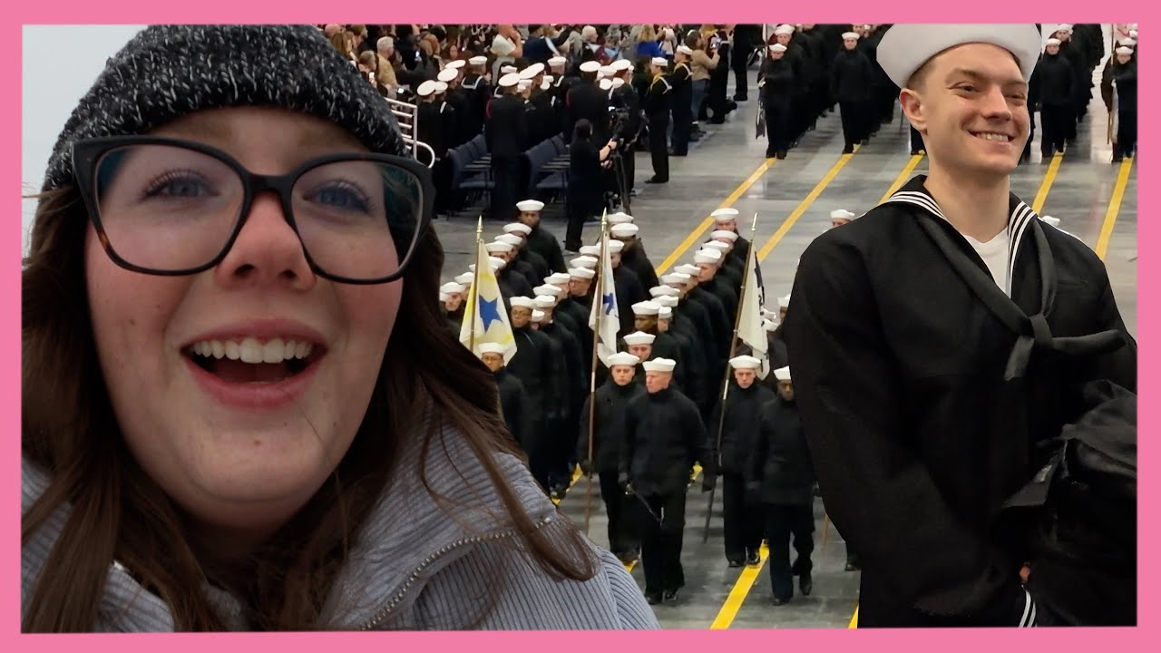 Navy Bootcamp Graduation in Chicago! ❄️ ⚓️