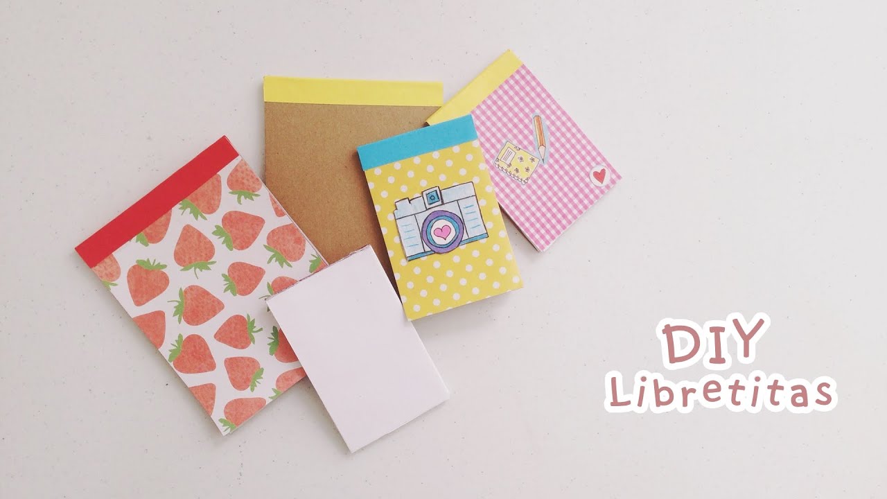 DIY: COMO HACER TUS PROPIAS LIBRETITAS