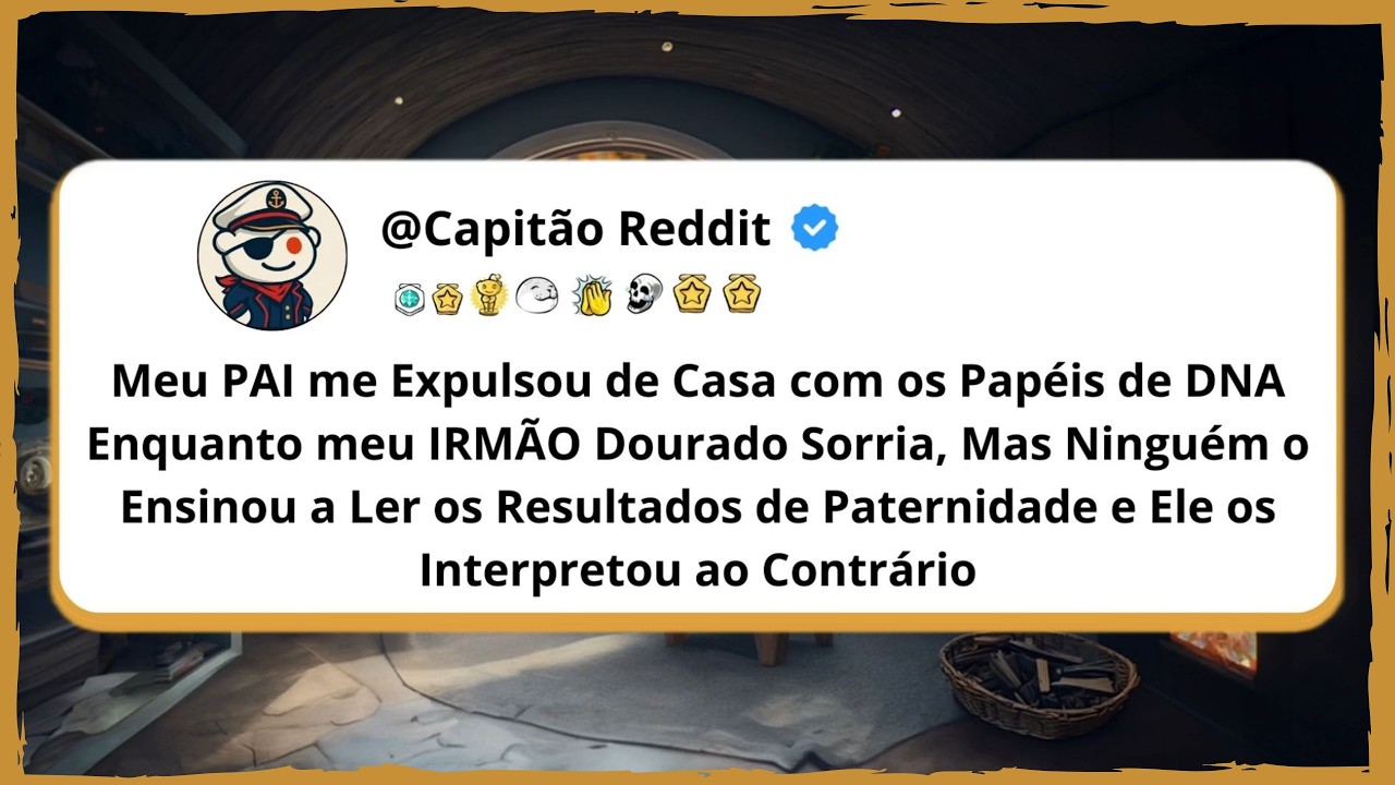 Meu PAI me Expulsou de Casa com os Papéis de DNA Enquanto meu Irmão Sorria. Mas...