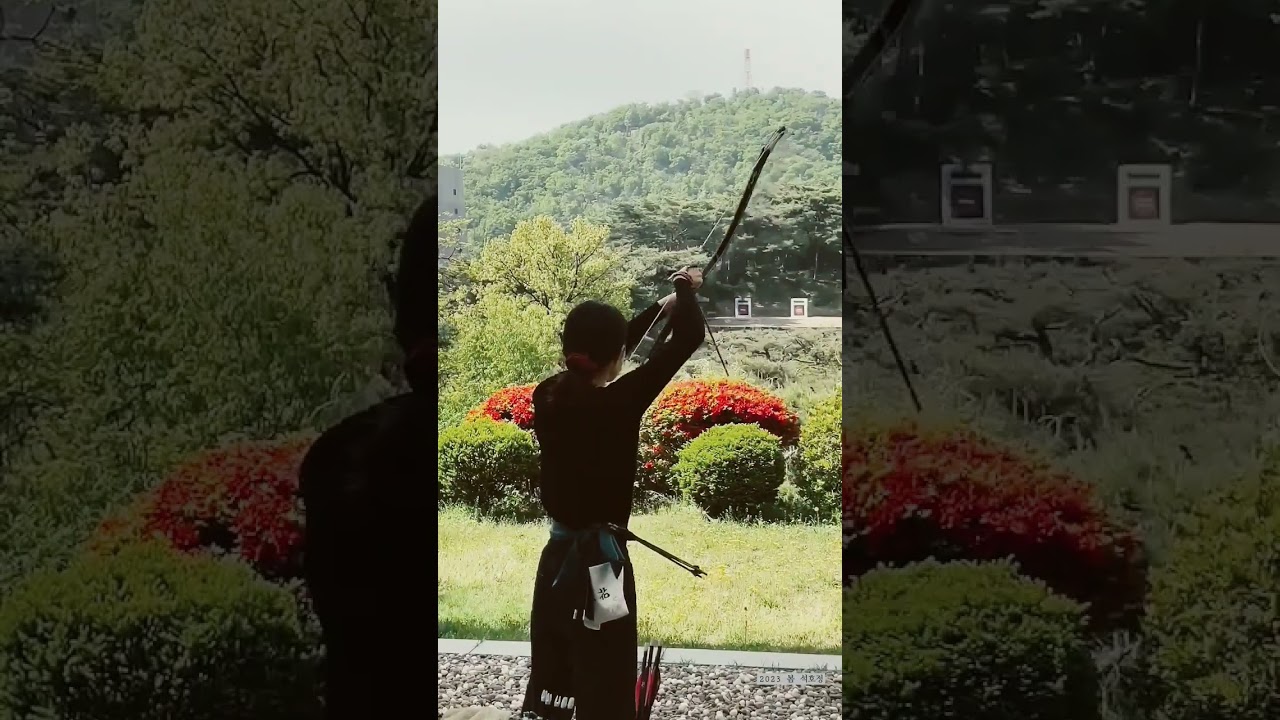 Korean traditional archery in Seoul - 145meters