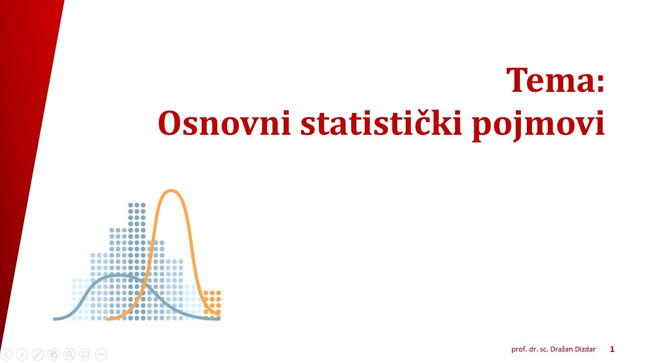 Osnovni statistički pojmovi