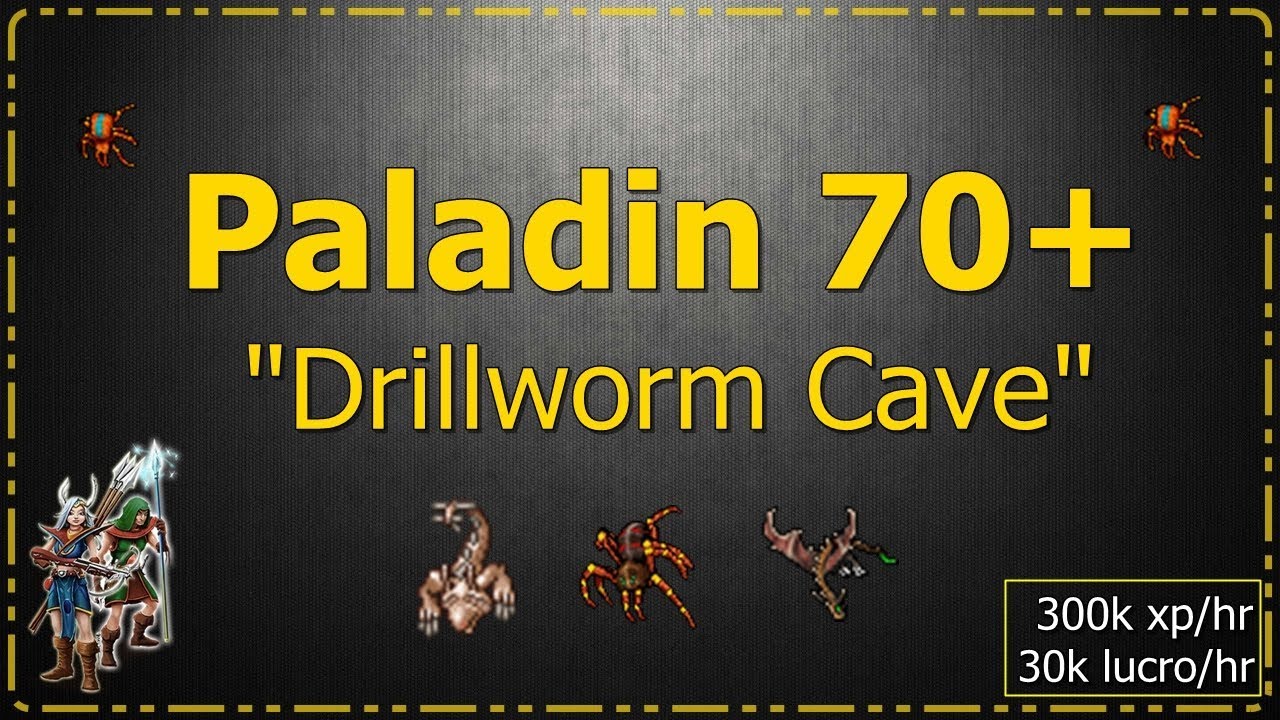 [TIBIA] Hunt RP 70+ | FREE hunt | drillworms, GS | 300k xp/hr