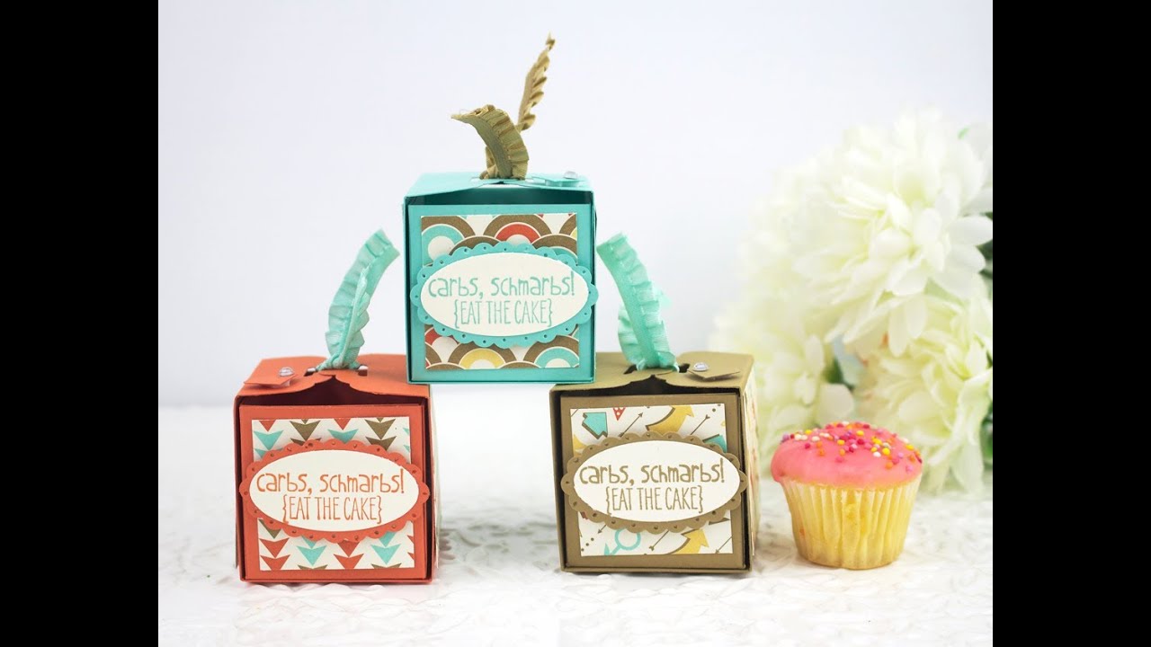 Stampin' Up! AU Cupcake Wrap Box