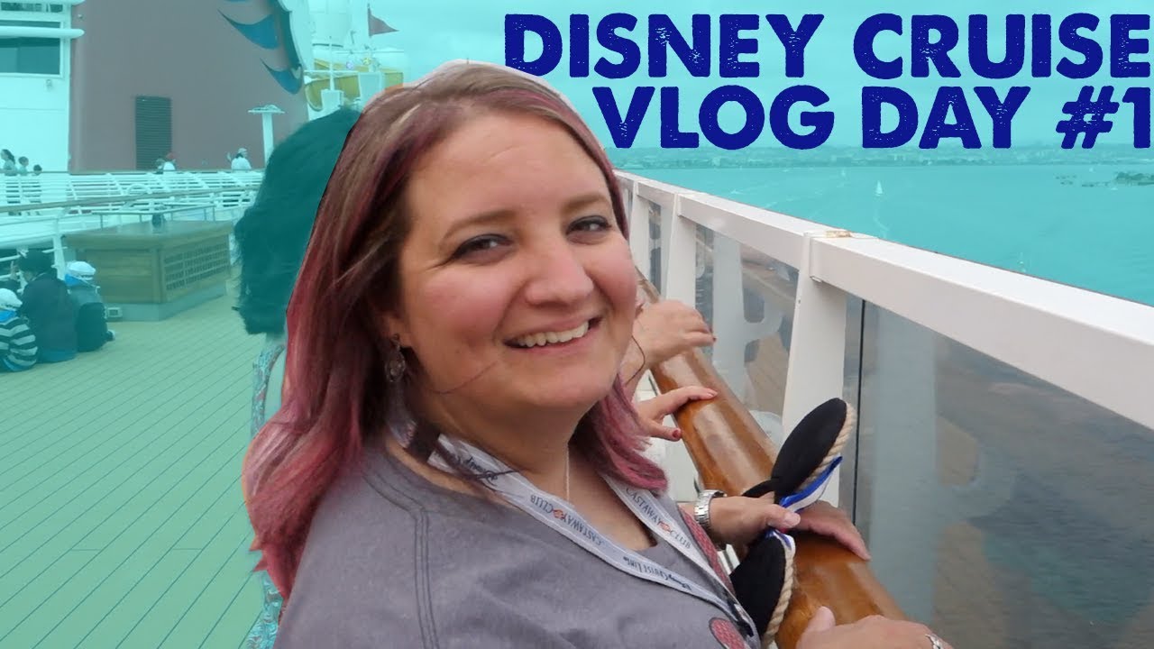 Disney Cruise to Mexico! Day #1 on the Disney Wonder!