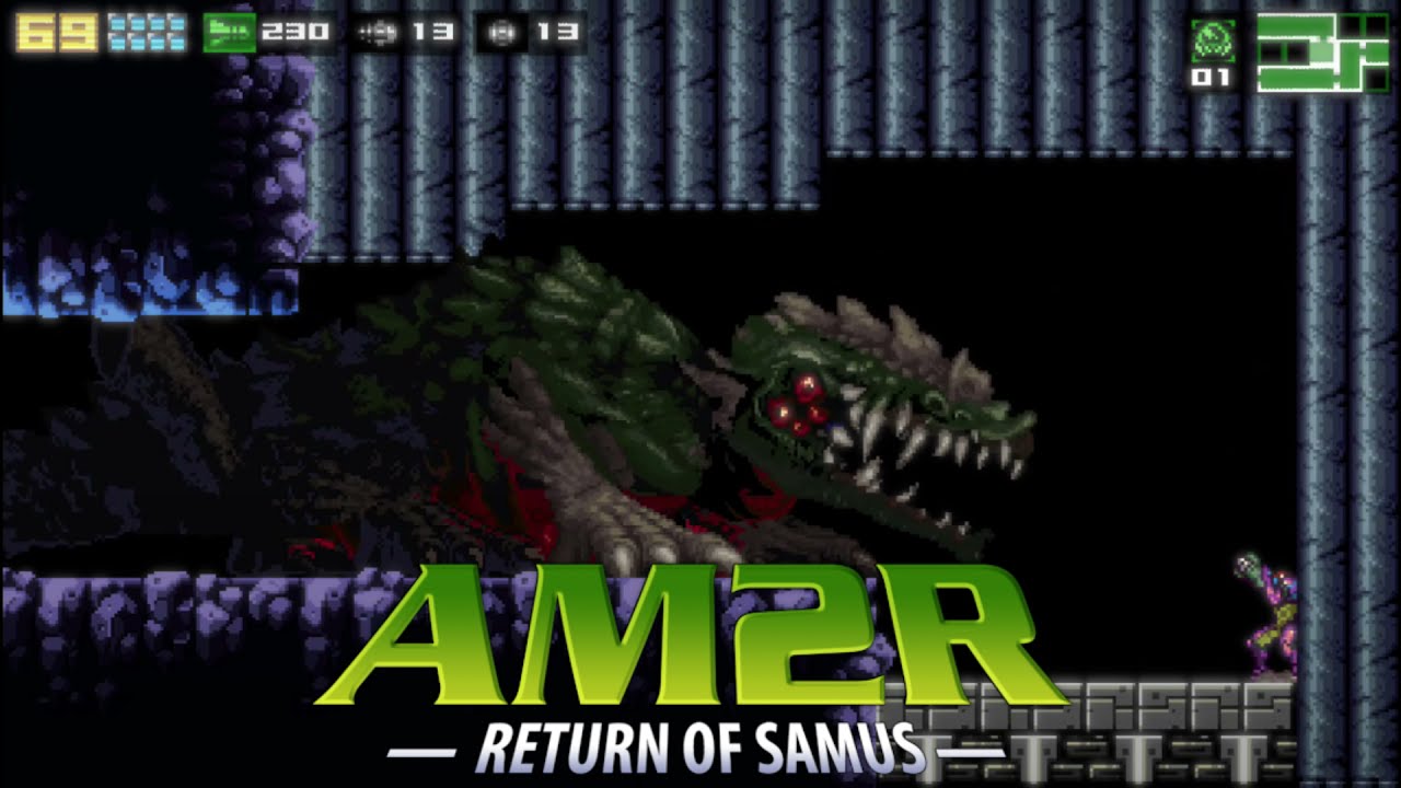 AM2R - Metroid Queen Full Theme (Intro + All Phases)