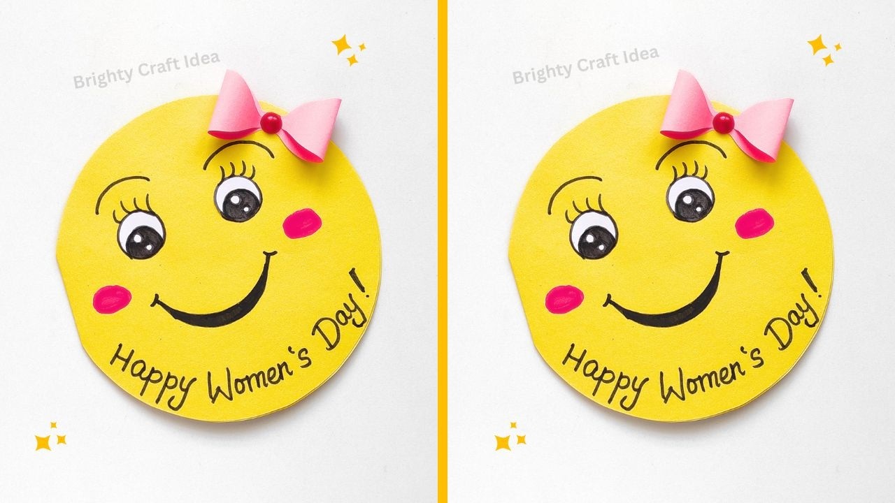 Cute DIY for Women's Day Card Ideas |❤️ Womens Day Greeting Card ❤️| Easy Womens Day Gift Card Ideas