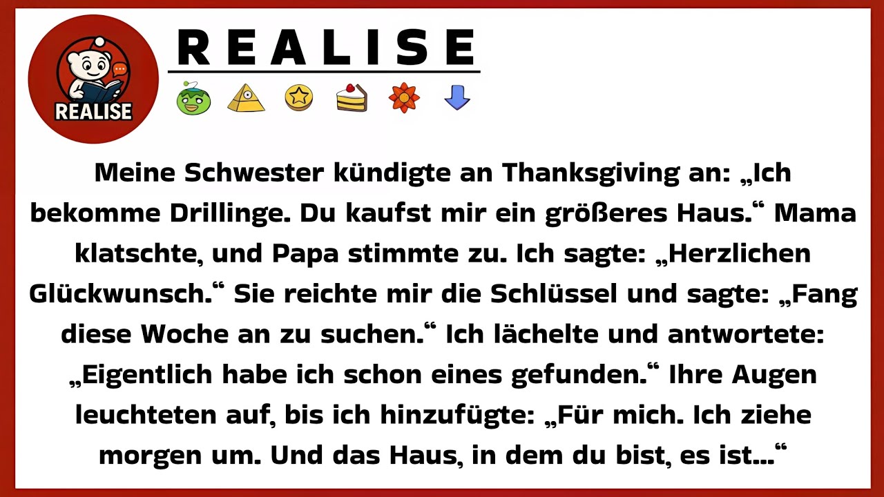 Meine Schwester kündigte an Thanksgiving an: „Ich bekomme Drillinge. Du kaufst mir ein größeres